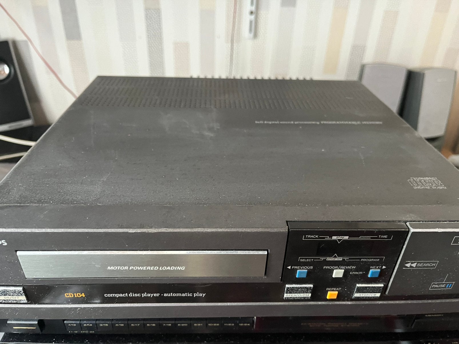 Cd-speler philips CD104, Audio, Tv en Foto, Cd-spelers, Ophalen, Gebruikt, Philips