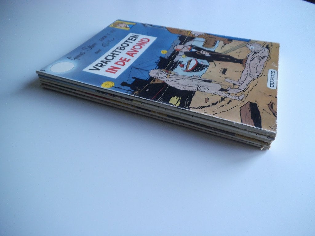 Lot van 5 albums Guus Slim, Meerdere stripboeken, Ophalen of Verzenden, Gelezen, M. Tilleux