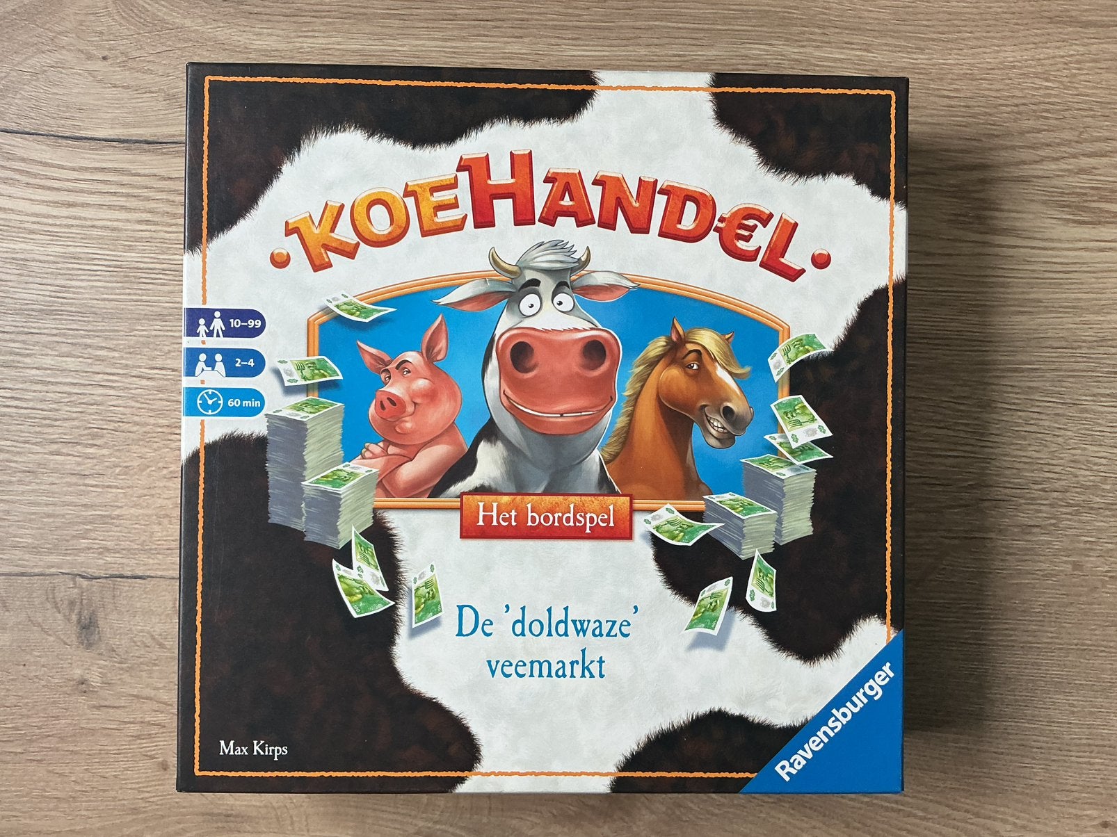 Koehandel het Bordspel, Hobby en Vrije tijd, Ophalen, Gebruikt