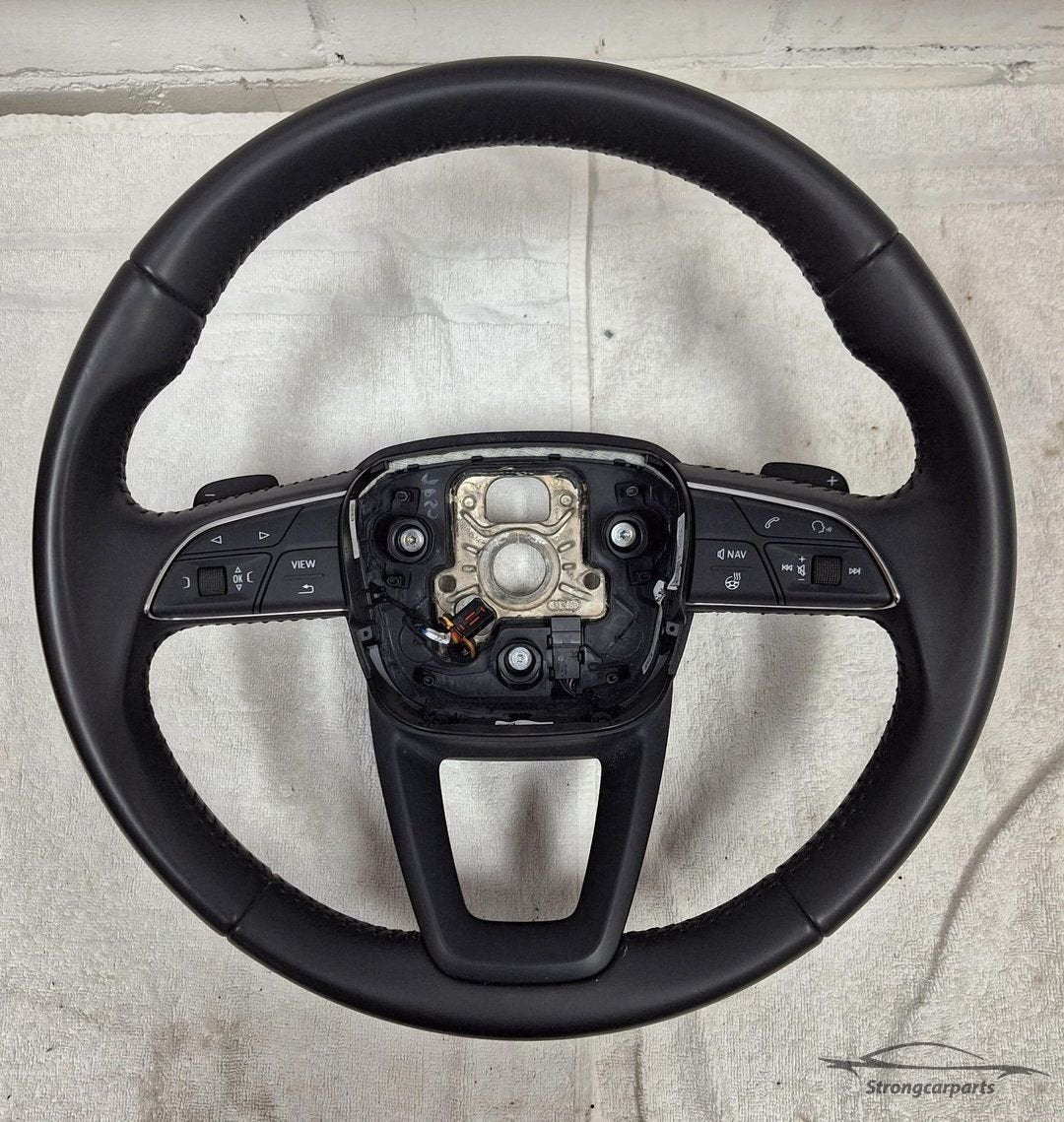 MF Leder Stuurwiel Audi A4 8W B9 A5 F5 8W0419091DS Verwarmba, Autos : Pièces & Accessoires, -, Audi, Utilisé, -