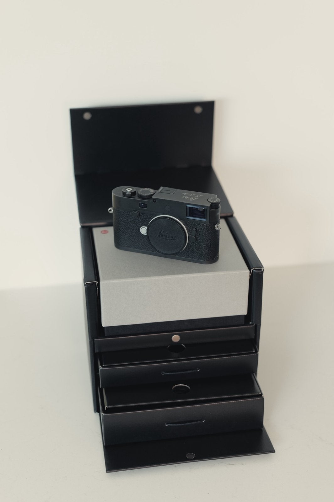 Leica M10-P (zwart), Audio, Tv en Foto, Ophalen, Gebruikt, Draagriem, Leica
