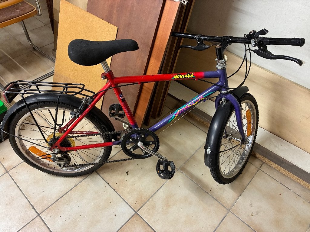 Kinder- en herenfiets, Fietsen en Brommers, Ophalen, Gebruikt, Velgrem, Versnellingen