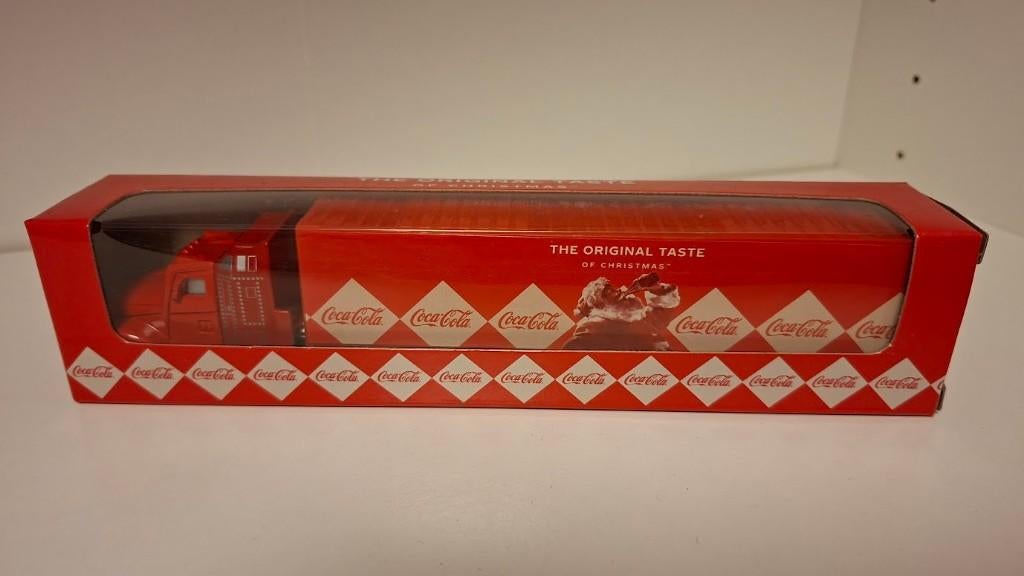Coca Cola christmas truck 1/18 MISB, Ophalen of Verzenden, Nieuw, Auto, Overige merken