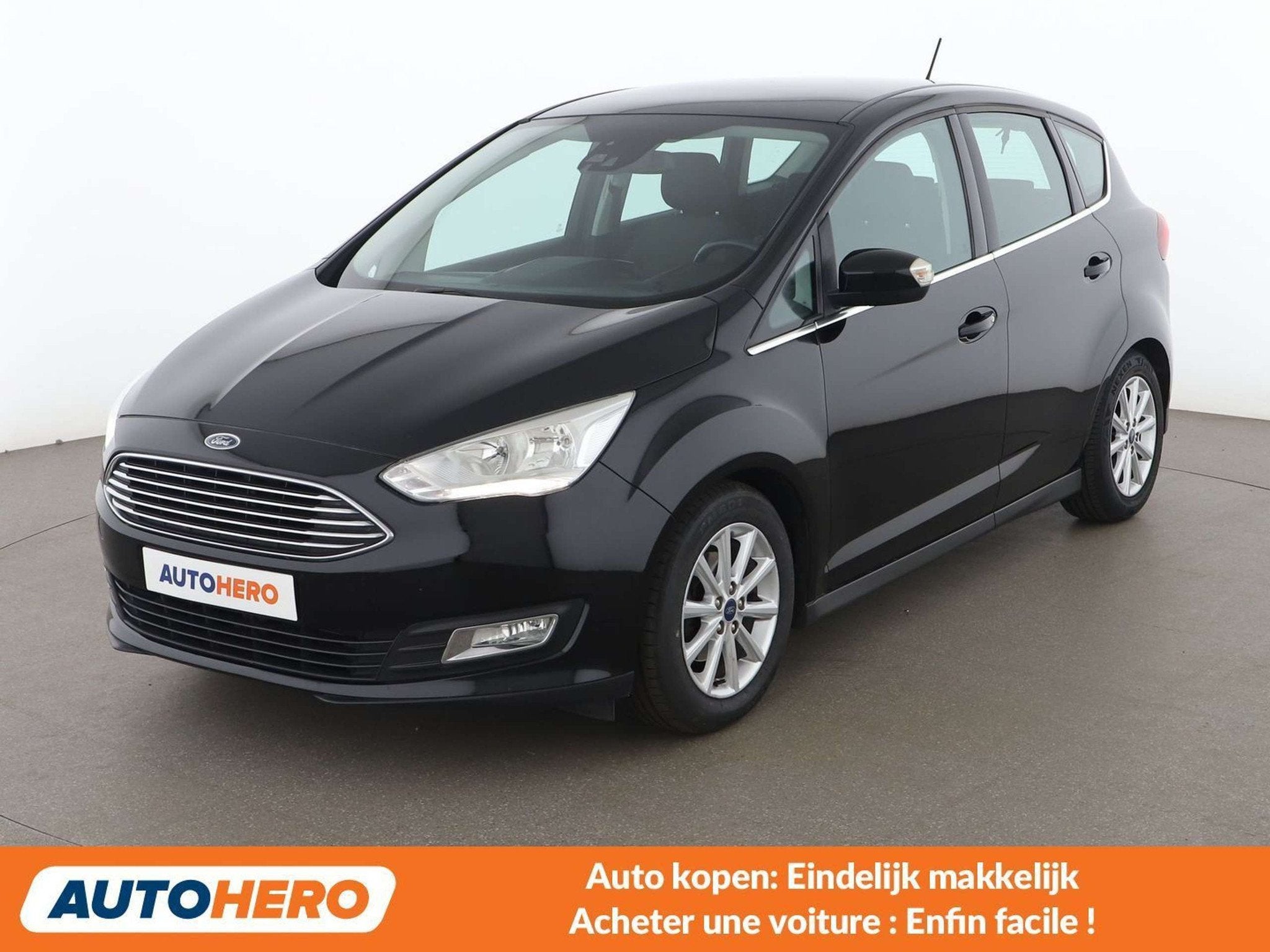 Ford C-MAX 1.0 EcoBoost Titanium (bj 2018), Voorwielaandrijving, Stof, Gebruikt, https://public.car-pass.be/vhr/dffc48c7-04ed-45c9-ba9a-70fe0af9de19