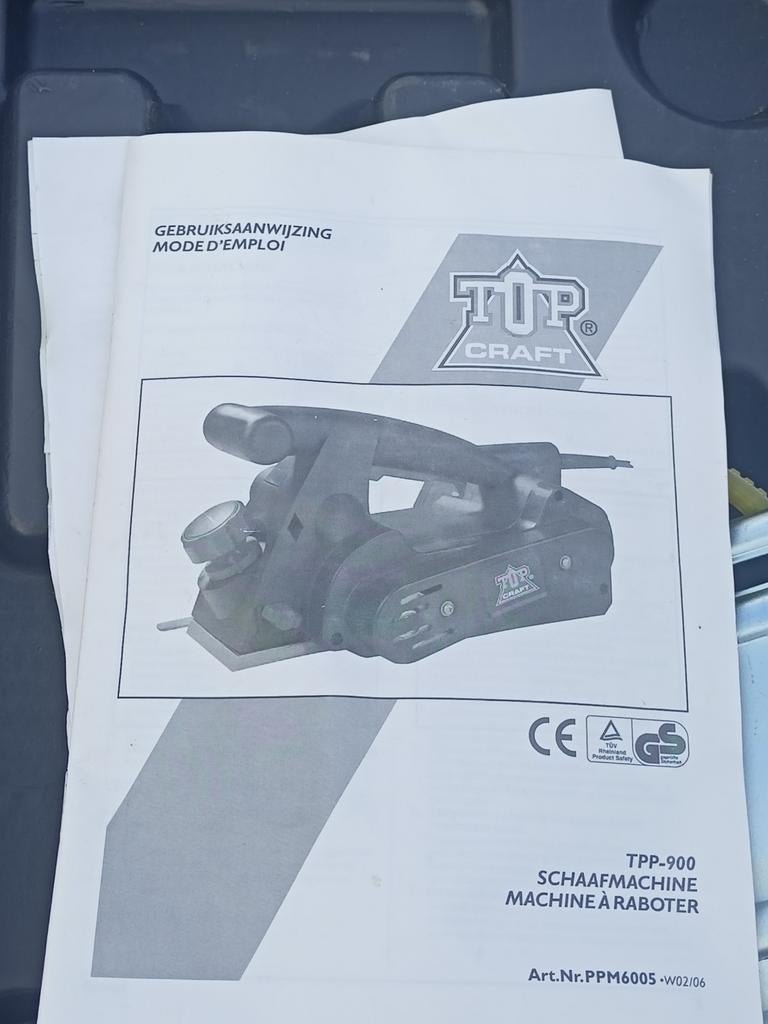 Raboteuse TPP 900 Topcraft, Enlèvement ou Envoi