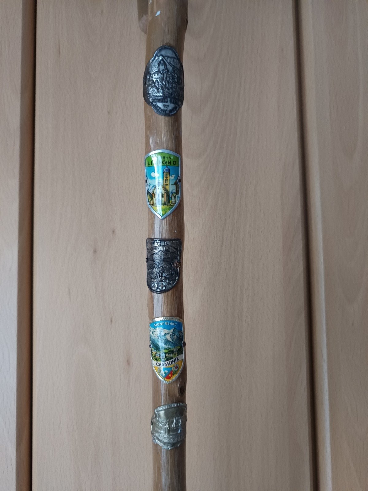 Set de 2 batons de marche en bois, Enlèvement ou Envoi