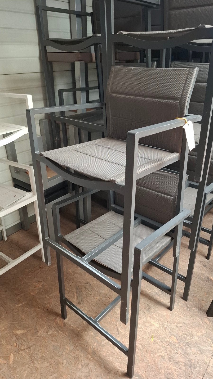 34 outdoor barkrukken DIPHANO design horeca terras partij, Ophalen of Verzenden