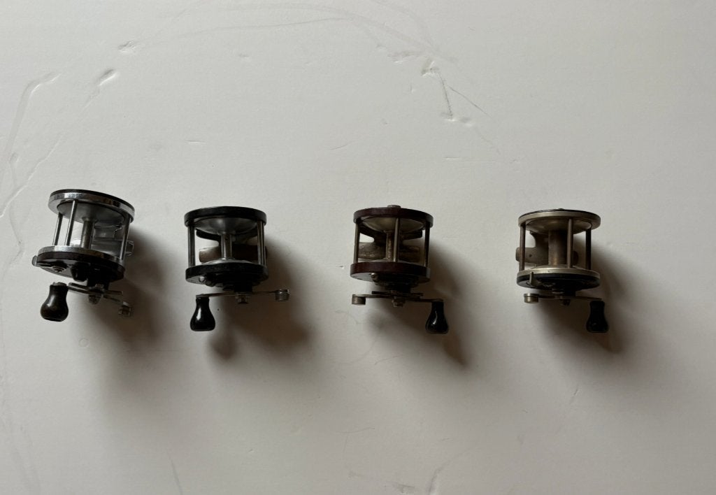 Lot de 4 moulinets a tambour tournant, Enlèvement ou Envoi