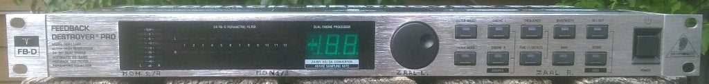 Behringer Feedback Destroyer Equalizer DSP-1124P, Ophalen of Verzenden, Gebruikt, Overige typen