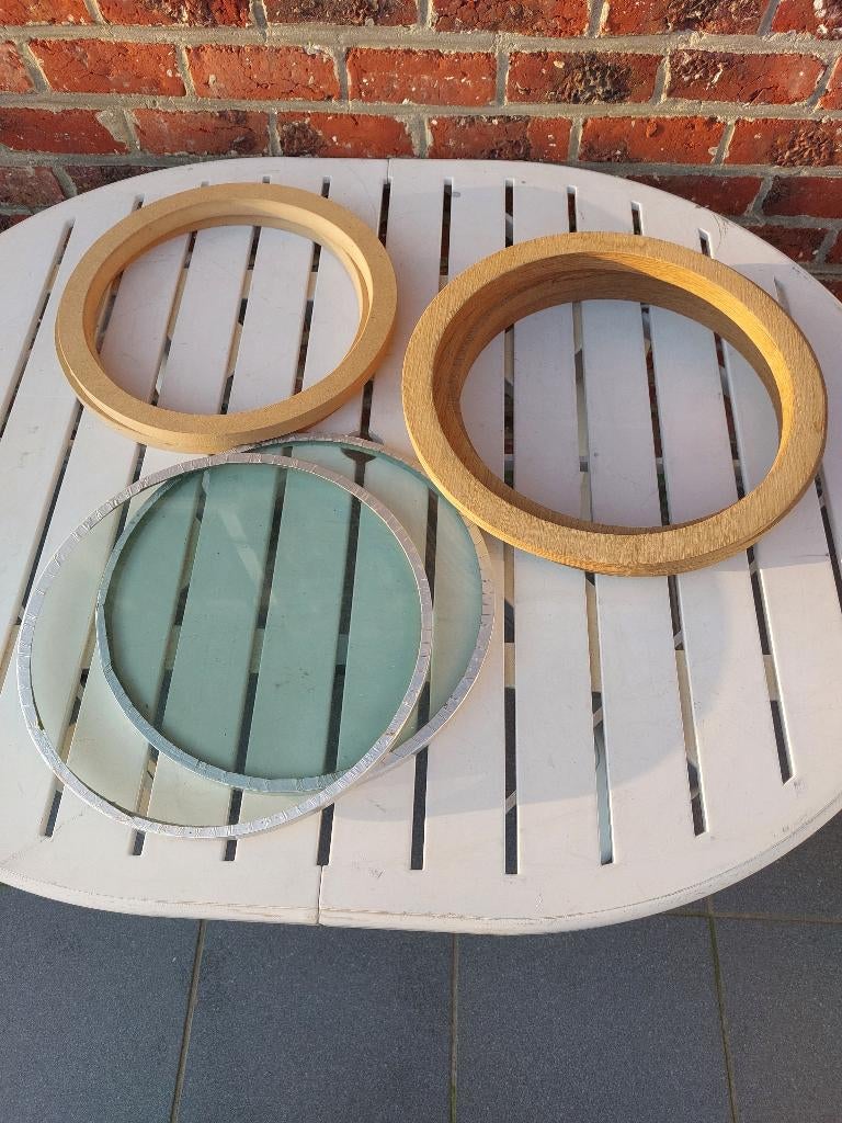 2 patrijspoorten in dubbel glas, Ophalen, Nieuw