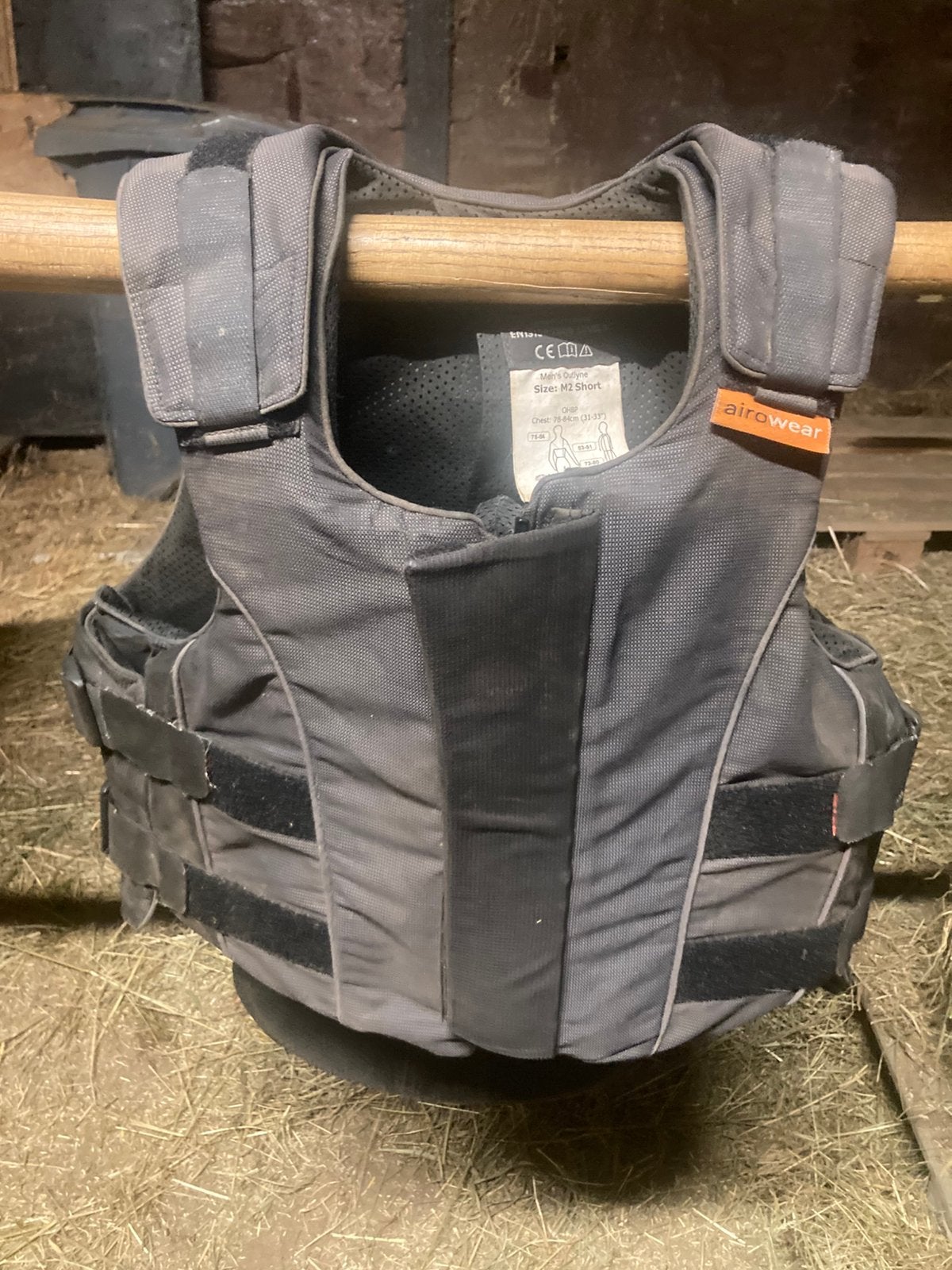 Protecteur corporel Airo Wear M2 short niveau 3, Gilet de protection, Respirant, Enlèvement, Utilisé