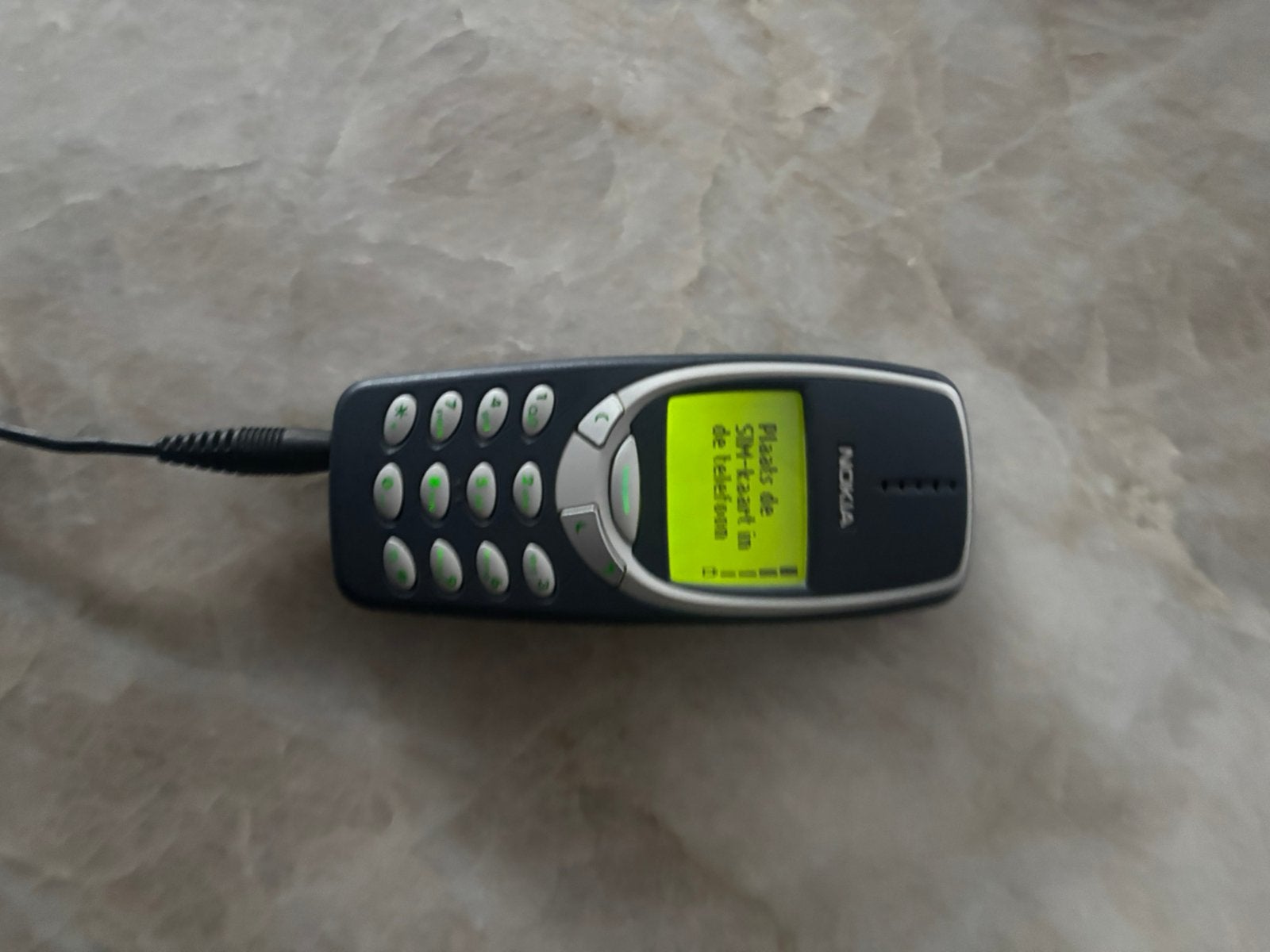 Nokia 3310 + lader, Telecommunicatie, Ophalen, Zo goed als nieuw