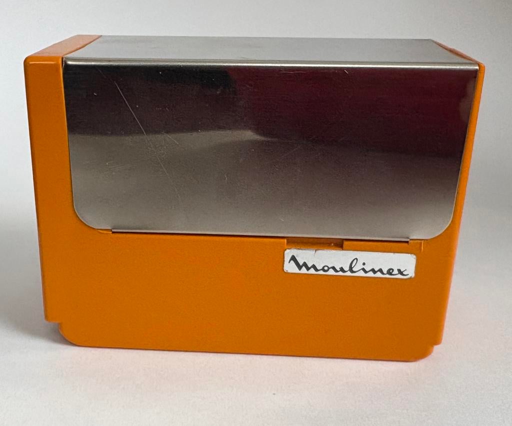 Ramasse-miettes vintage Moulinex – 1975 – Fonctionnel, Antiquités & Art, Enlèvement ou Envoi