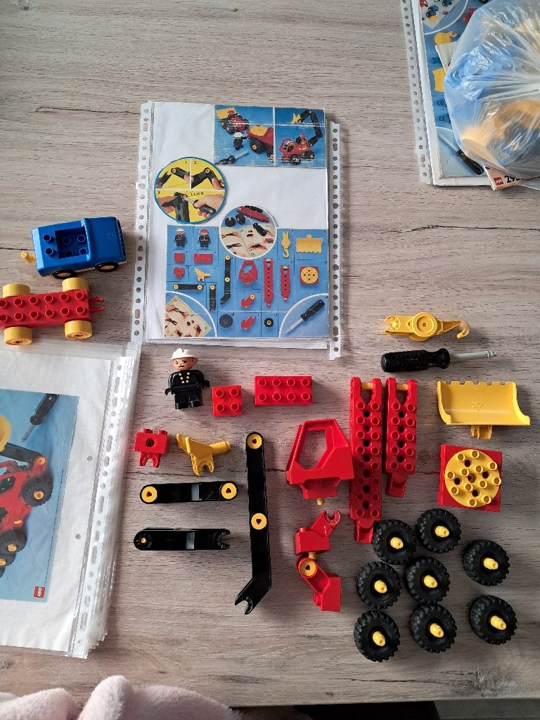 Duplo Toolo 2940 brandweerwagen ( uitgave 1992), Kinderen en Baby's, Ophalen, Gebruikt, Overige typen, Duplo