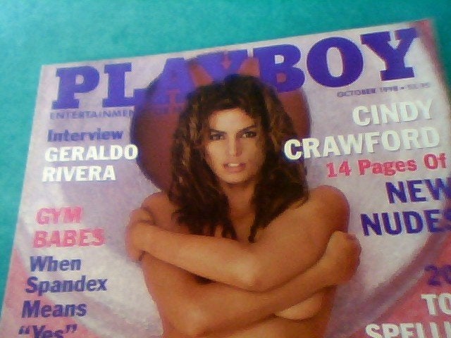PLAYBOY Cindy Crawford, Ophalen of Verzenden, 1980 tot heden, Tijdschrift