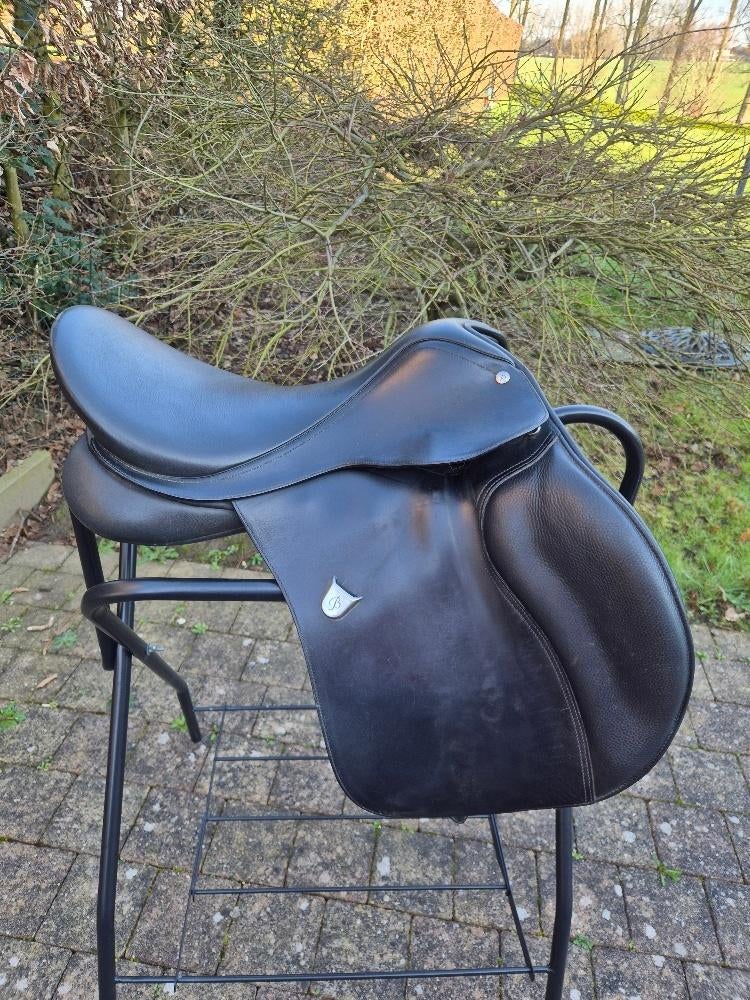 Bates AP 17,5 inch vzh zadel, Dieren en Toebehoren, Ophalen of Verzenden, Gebruikt