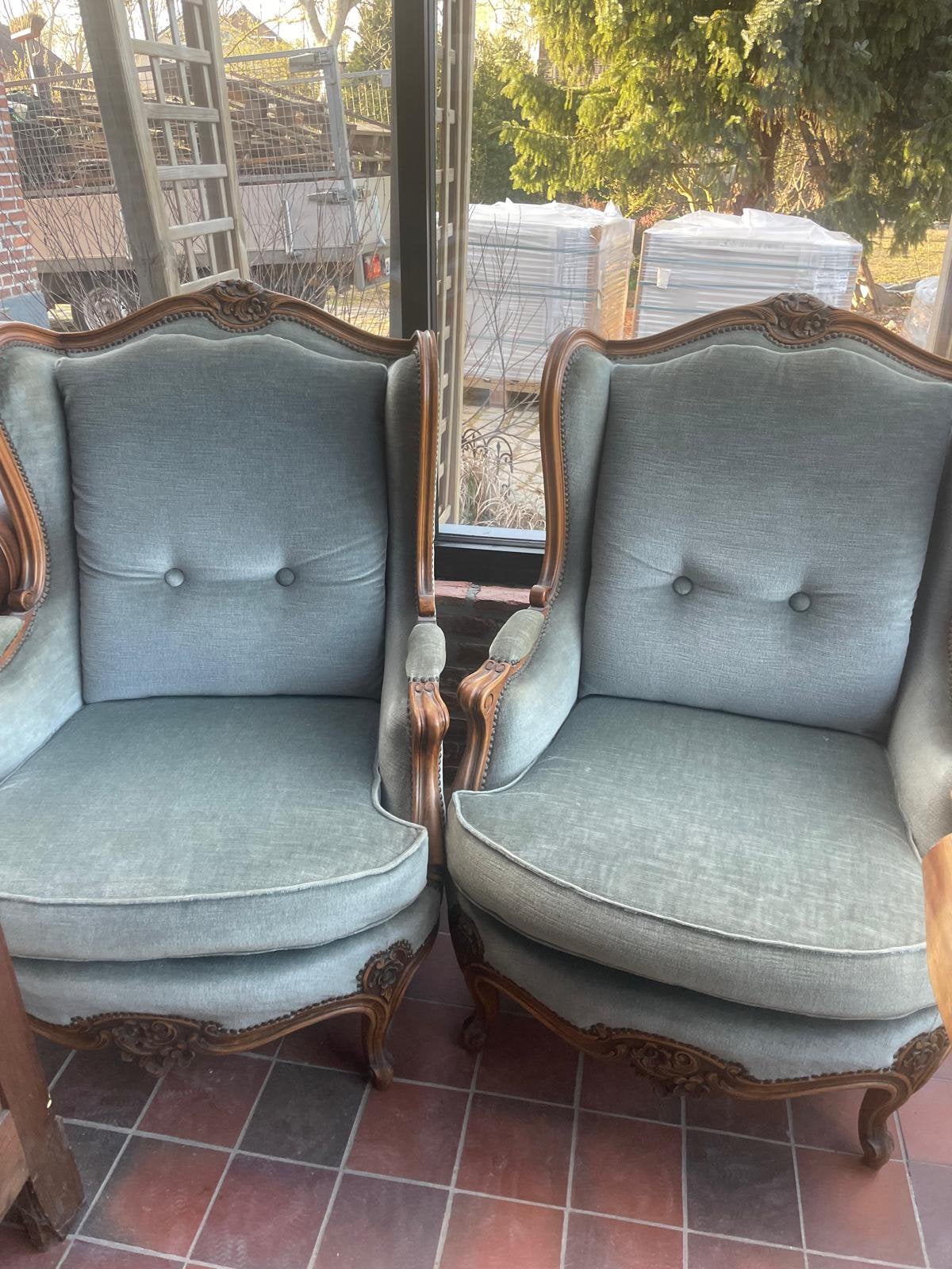 Antieke sofa’s, Ophalen