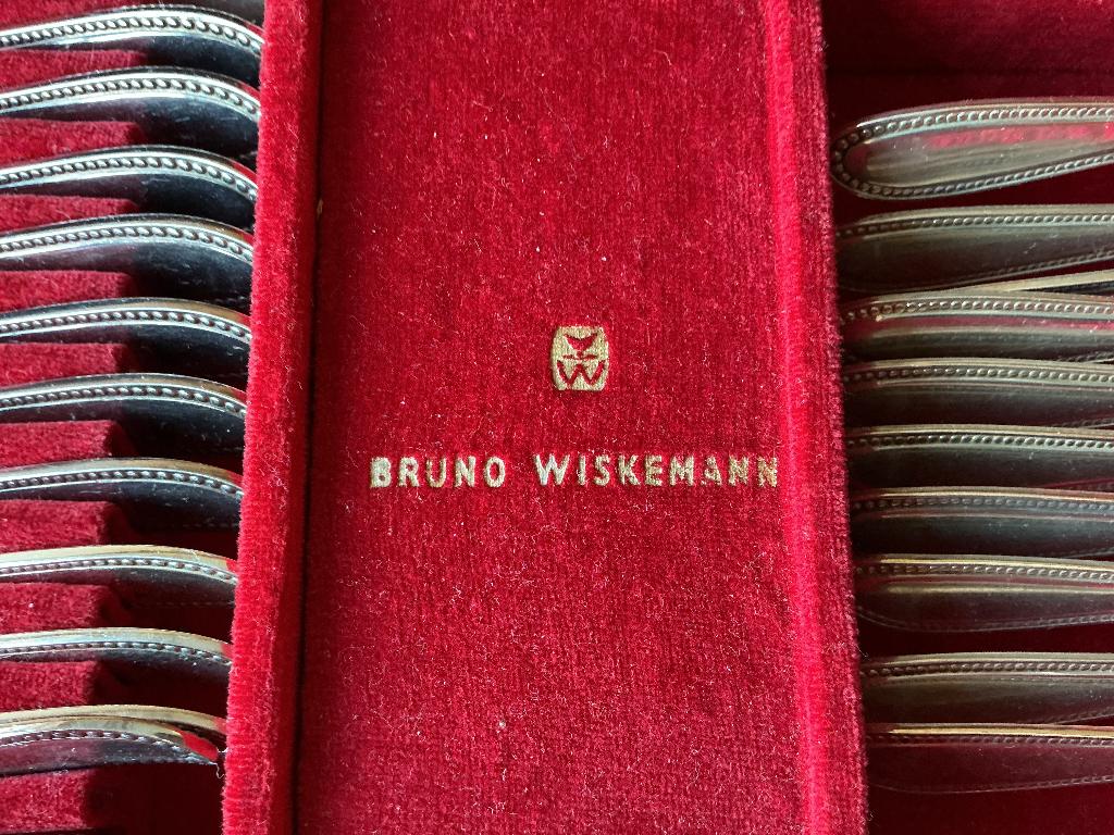 Coffret de couverts Bruno Wiskemann 12 personnes, Enlèvement