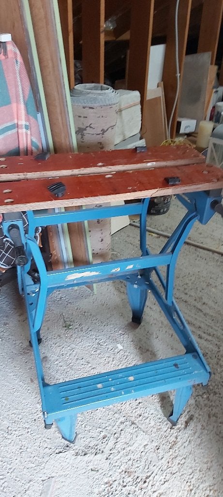 Black & Decker workmate, Doe-het-zelf en Bouw, Ophalen, Gebruikt, Minder dan 70 cm, Inklapbaar