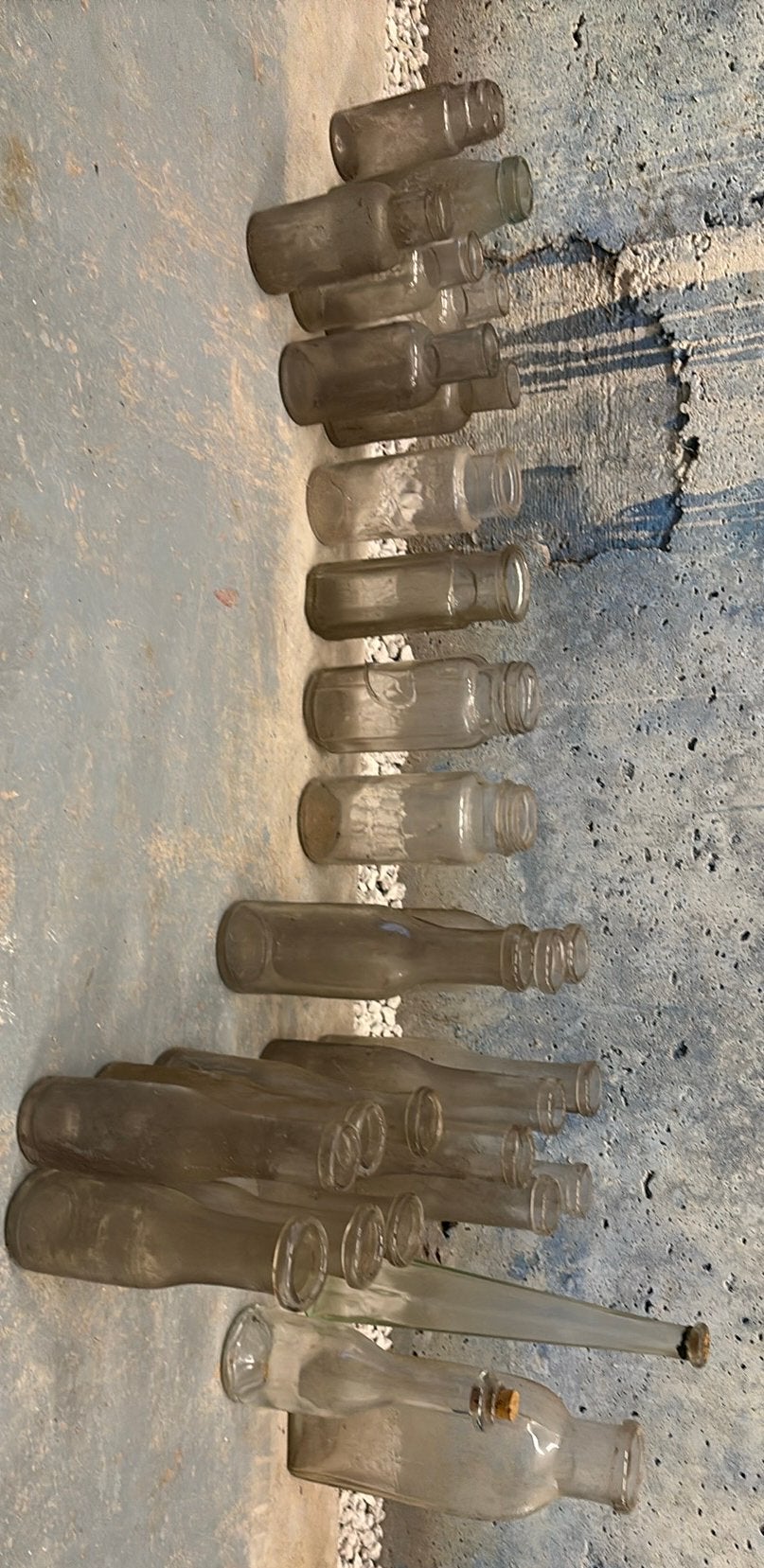 Lot de bouteilles en verre, Enlèvement, Utilisé, Autres types