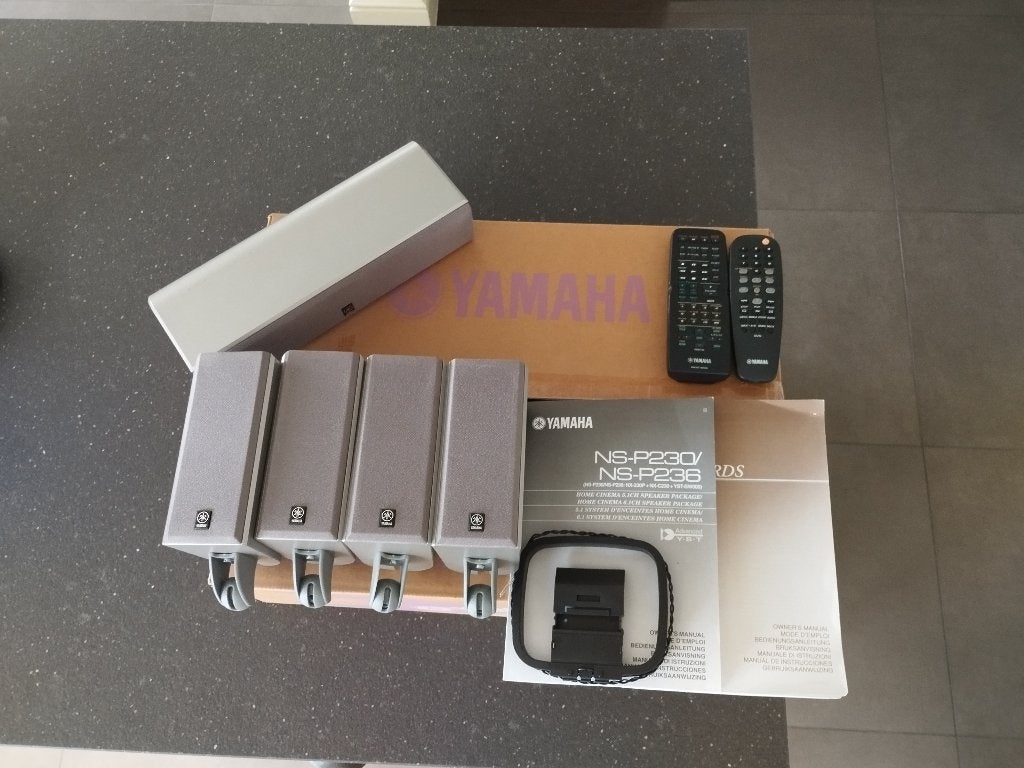 Yamaha hifi installatie, TV, Hi-fi & Vidéo, Autres marques, Lecteur CD, Enlèvement, Utilisé