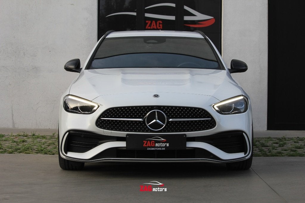 Mercedes C180 AMG |16 000 km|Boîte automatique|Burmester|ACC, Autos, Euro 6, Entreprise, Garantie prolongée, Entretenue par le concessionnaire