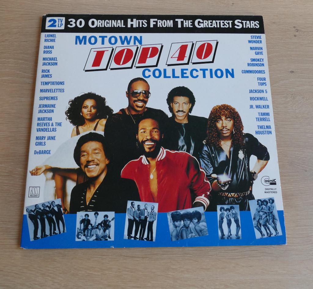 2LP Motown Top 40 Collection (30 Original Hits ), 12 pouces, 1980 - 1989, Utilisé, R&B et Soul