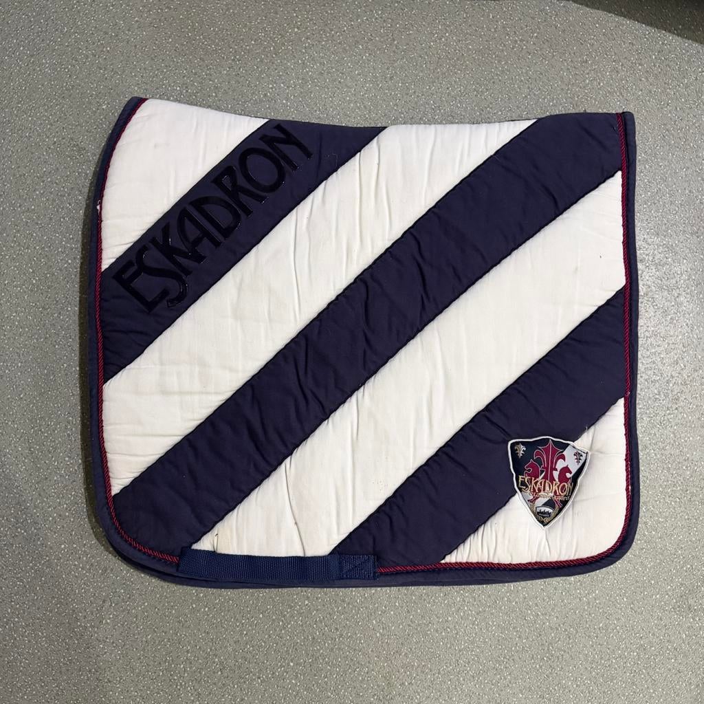 Eskadron bi-cross dressuur zadeldoek, Katoen, Dressuurdekje, Zo goed als nieuw, Eskadron