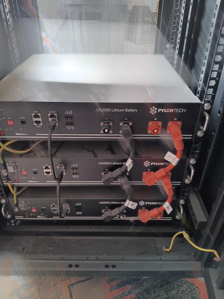 baterij   voor  thuisbaterij  7.2  kw   en omvormer, Ophalen, Gebruikt