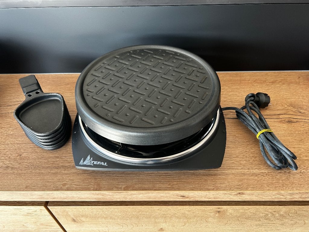Tefal Raclette en grill 6 personen, Elektronische apparatuur, Ophalen, Gebruikt, 4 t/m 7 personen