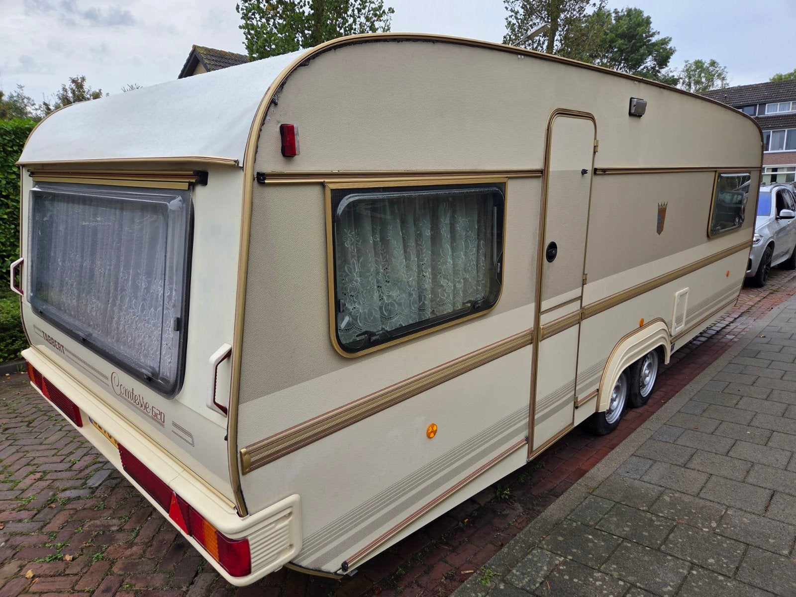 tabbert comtesse 620 met voortent, Caravans en Kamperen, Rondzit, Frans bed, Particulier, 6 tot 7 meter