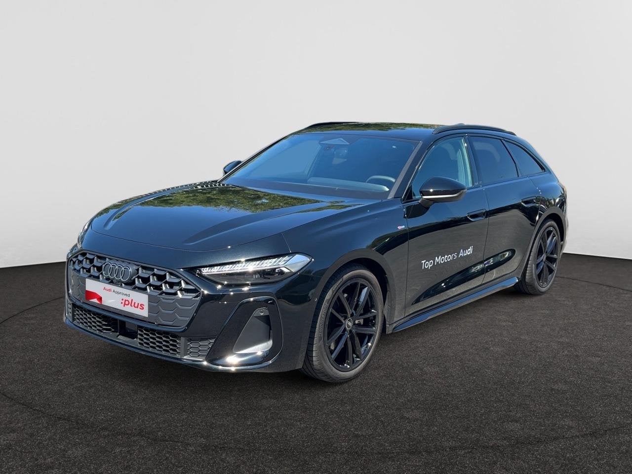 Audi A5 Avant S line 150pk Stronic*SlineDinamica/leder*Techn, Automaat, Zwart, Break, Adaptive Cruise Control