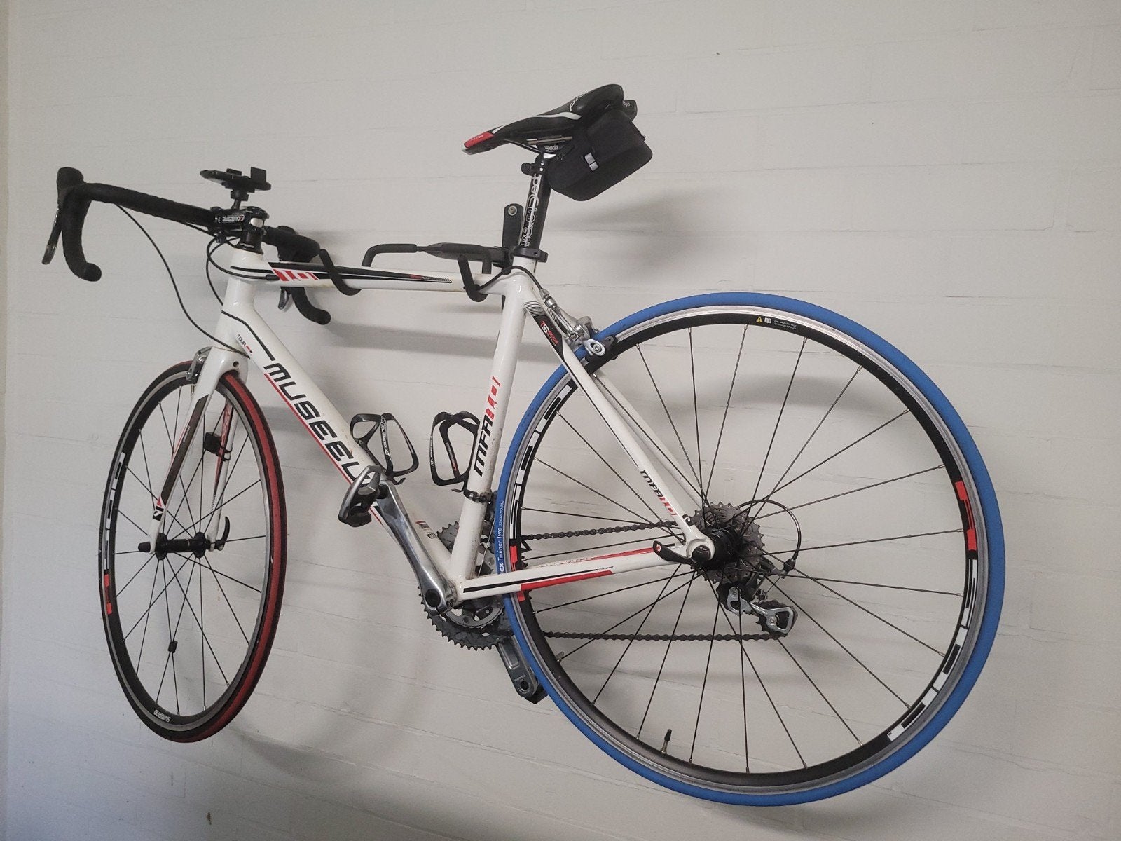 koersfiets museeuw, Enlèvement