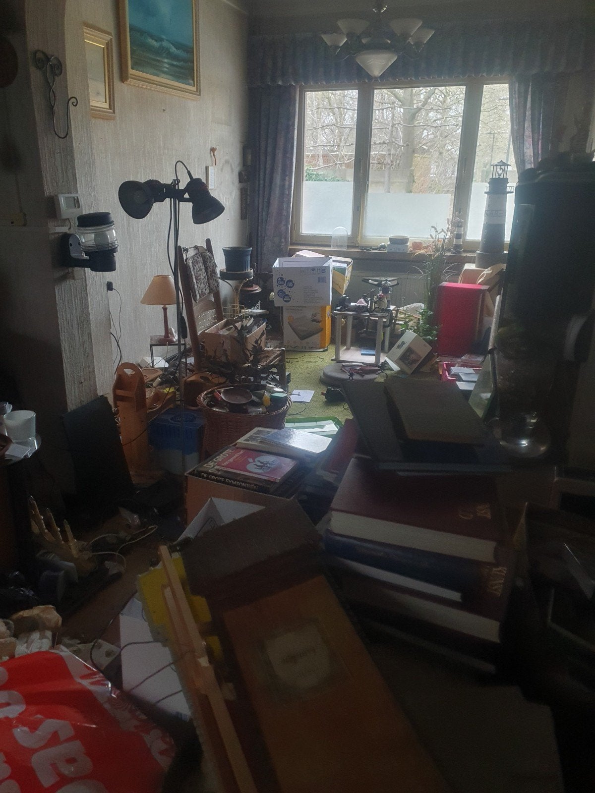 leegmaken van inboedels, Enlèvement ou Envoi
