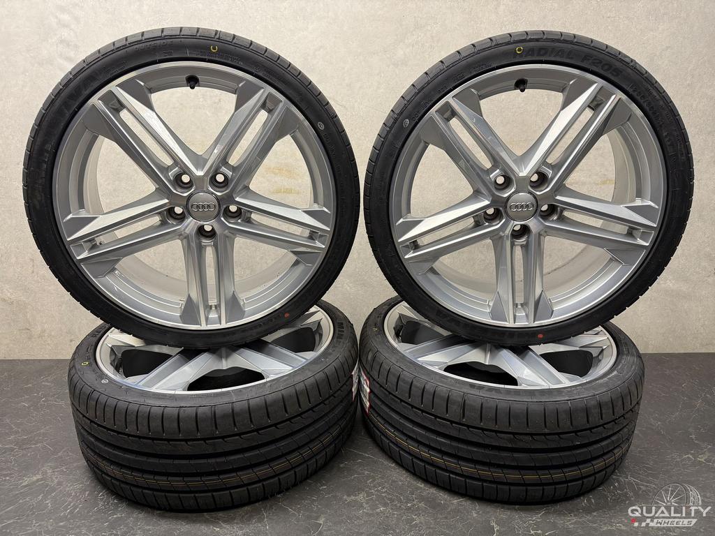 19” Audi A3 S3, Seat Leon Cupra Velgen + Banden 235/35/19 23, Auto-onderdelen, Banden en Velgen, 19 inch, Gebruikt, -, -