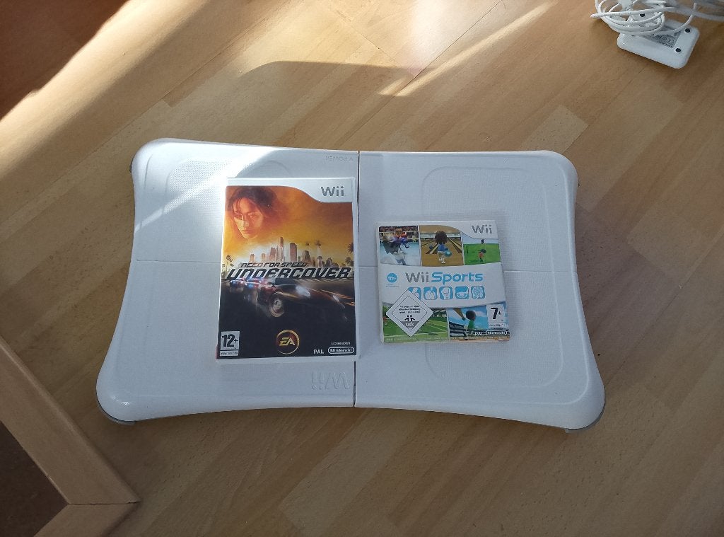 Wii fit avec jeux, Enlèvement, Comme neuf