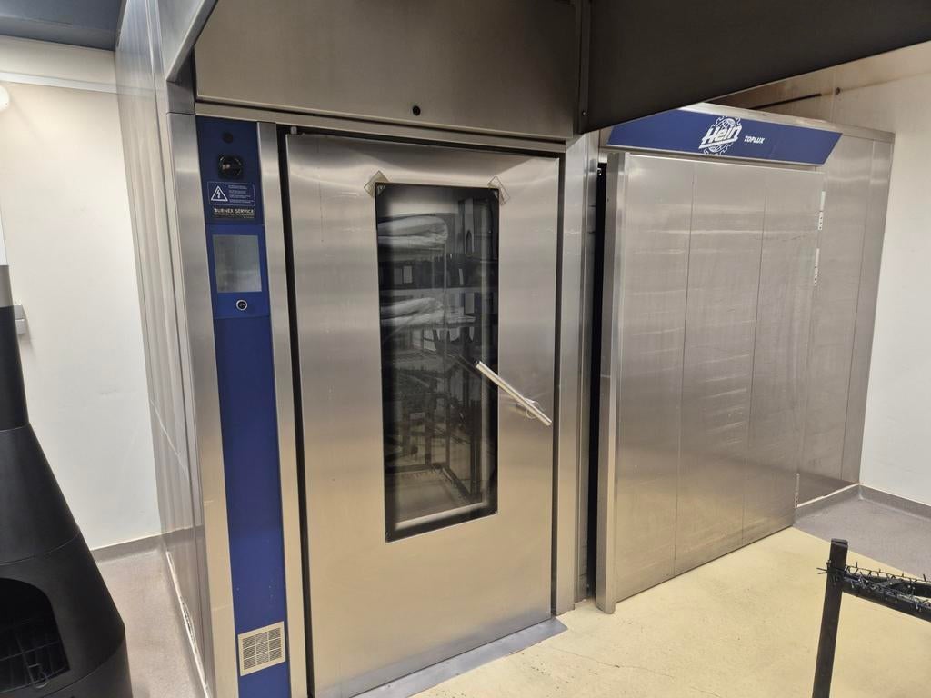 PROFFESSIONELE ROTATIEOVEN MERK HEIN LUXROTOR, Ophalen, Gebruikt, Oven, Hete lucht