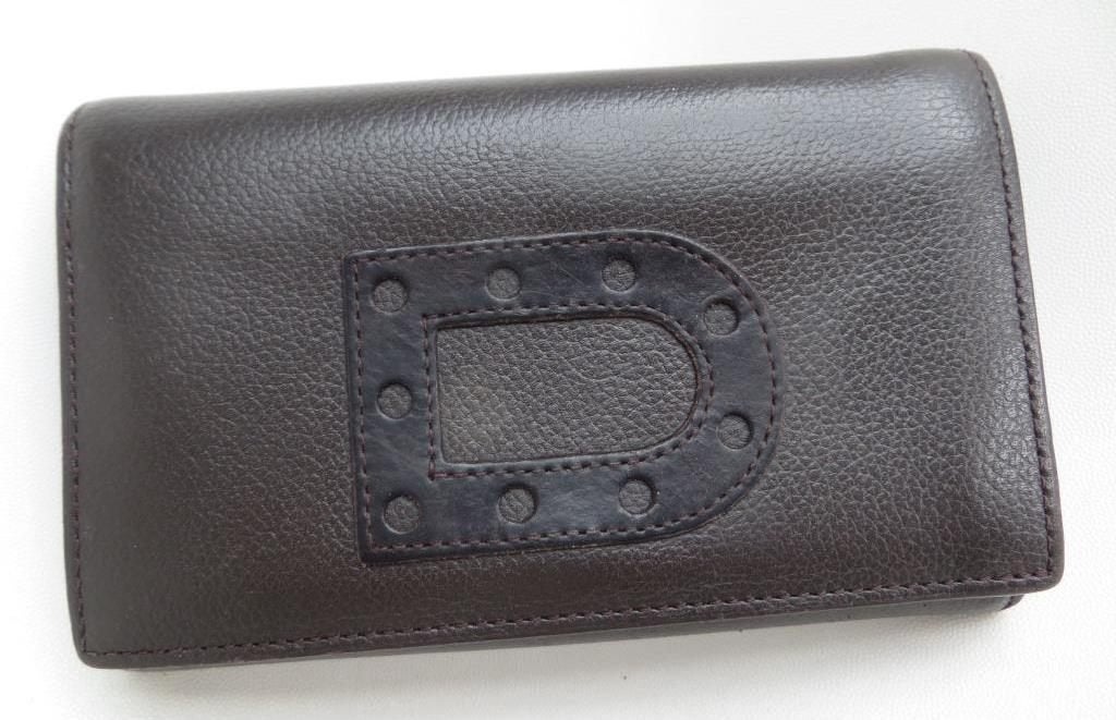 Delvaux Louise portefeuille bruin café, Handtassen en Accessoires, Overige merken, Gebruikt, Bruin, Ophalen of Verzenden