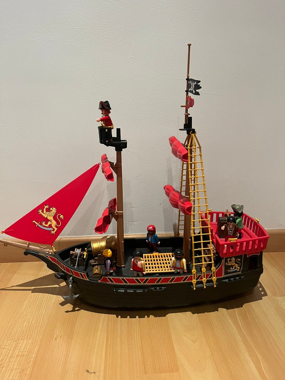 Bateau pirate Playmobil, Enlèvement, Utilisé