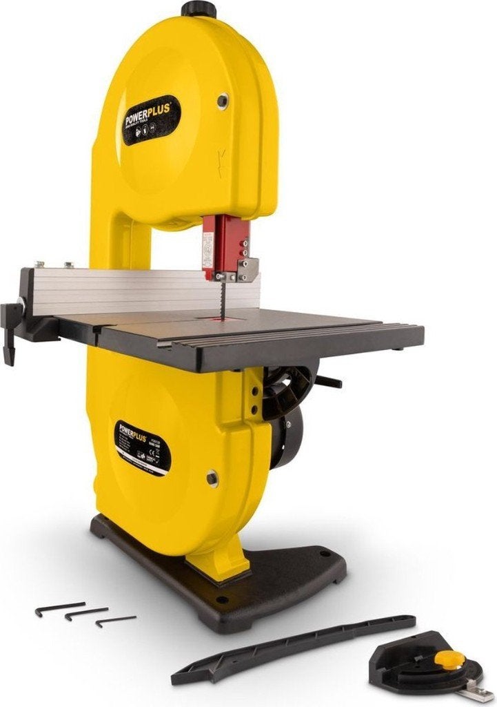 Powerplus elektrische lintzaag POWX180 - 350W zaagmachine, Doe-het-zelf en Bouw, Gereedschap | Zaagmachines, Ophalen, Gebruikt