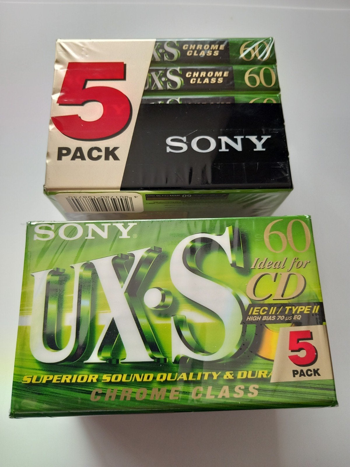 CASETTE SONY CHROME GLASS SUPERIOR SOUND  60, Enlèvement ou Envoi