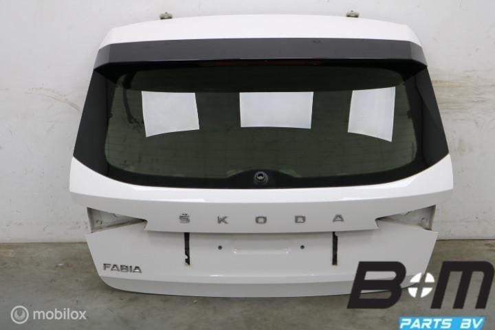 Achterklep met spoiler Skoda Fabia 4 LF9E 6VE827023, Utilisé