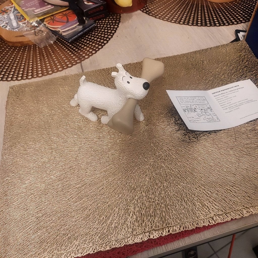 Figurine milou  tintin, Enlèvement ou Envoi, Tintin