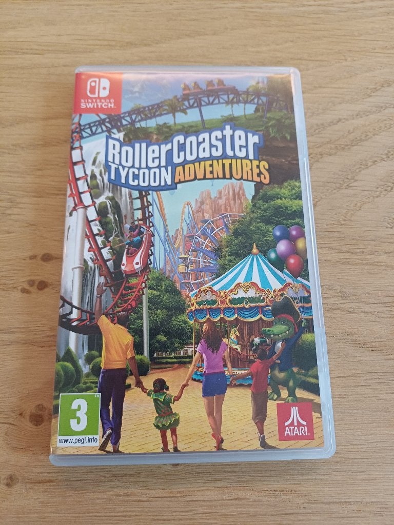RollerCoaster Tycoon Adventures pour Nintendo Switch, Enlèvement ou Envoi, Comme neuf, Simulation