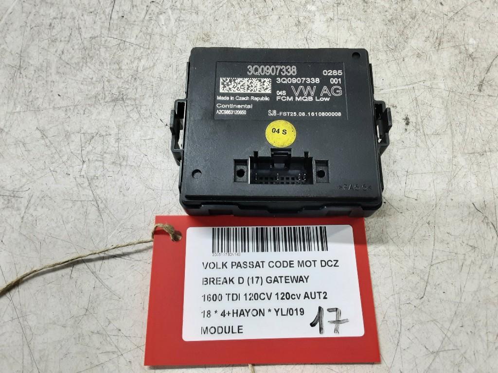 COMPUTER Volkswagen Passat Variant (3G5) (3Q0907338), Gebruikt, Volkswagen, Mevr. I. Hauben, Rue de l'Espoir 34 34
4030  GRIVEGNÉE, BE