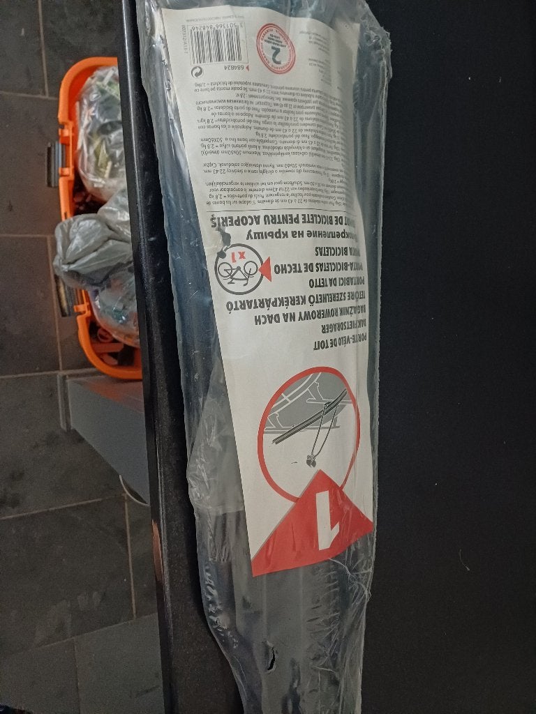 Fietsdrager, Autos : Divers, Porte-vélos, Enlèvement, 1 vélo, Comme neuf, Galerie de toit