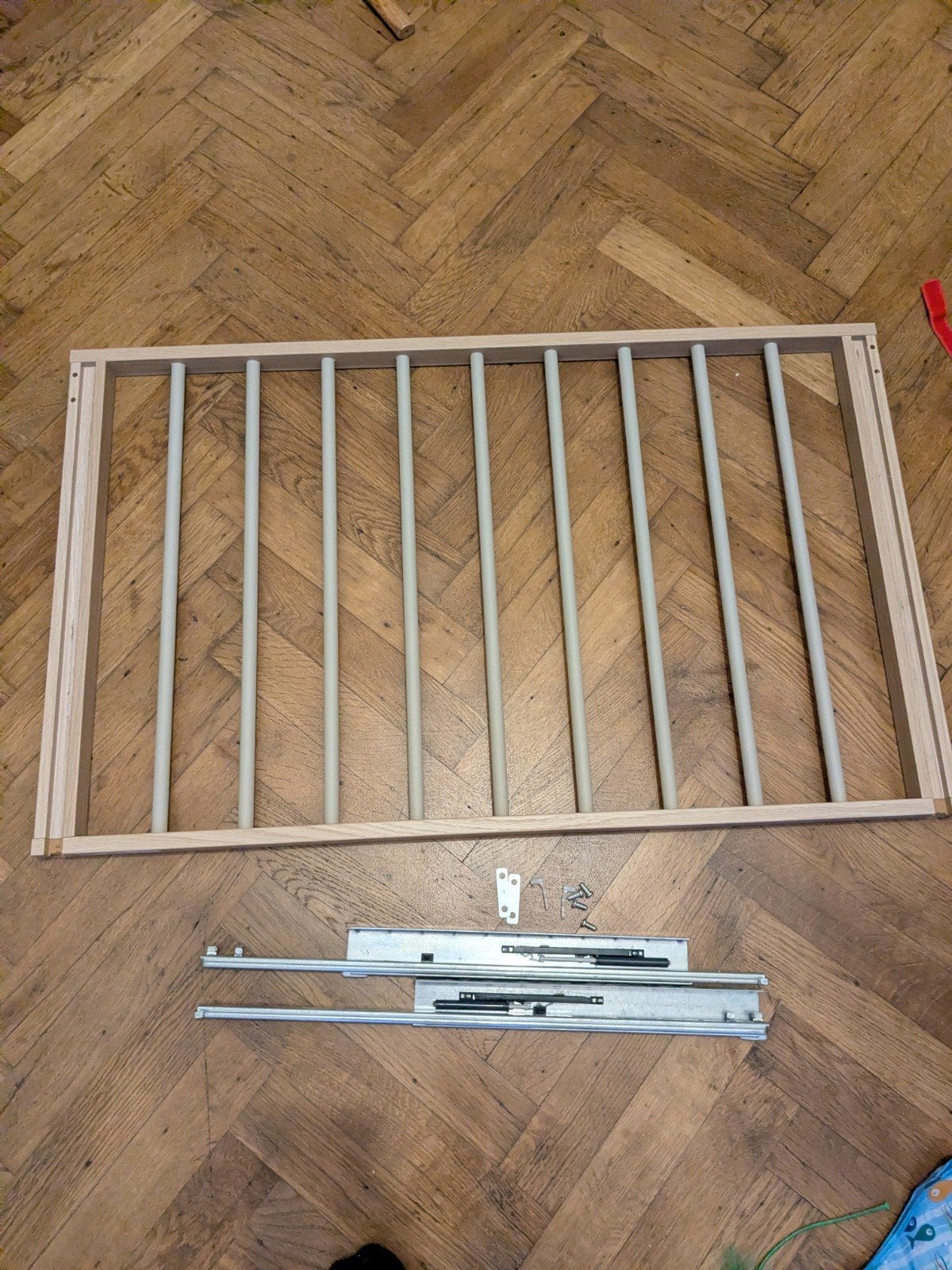Porte-pantalons Ikea Complement Pax effet chêne 100x58, Enlèvement ou Envoi