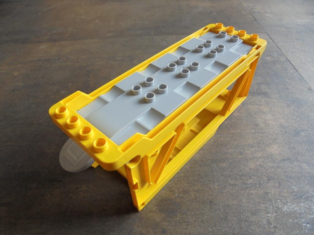 Lego Duplo Truck Trailer Car Transporter (zie foto's), Verzenden, Gebruikt, Losse stenen, Duplo