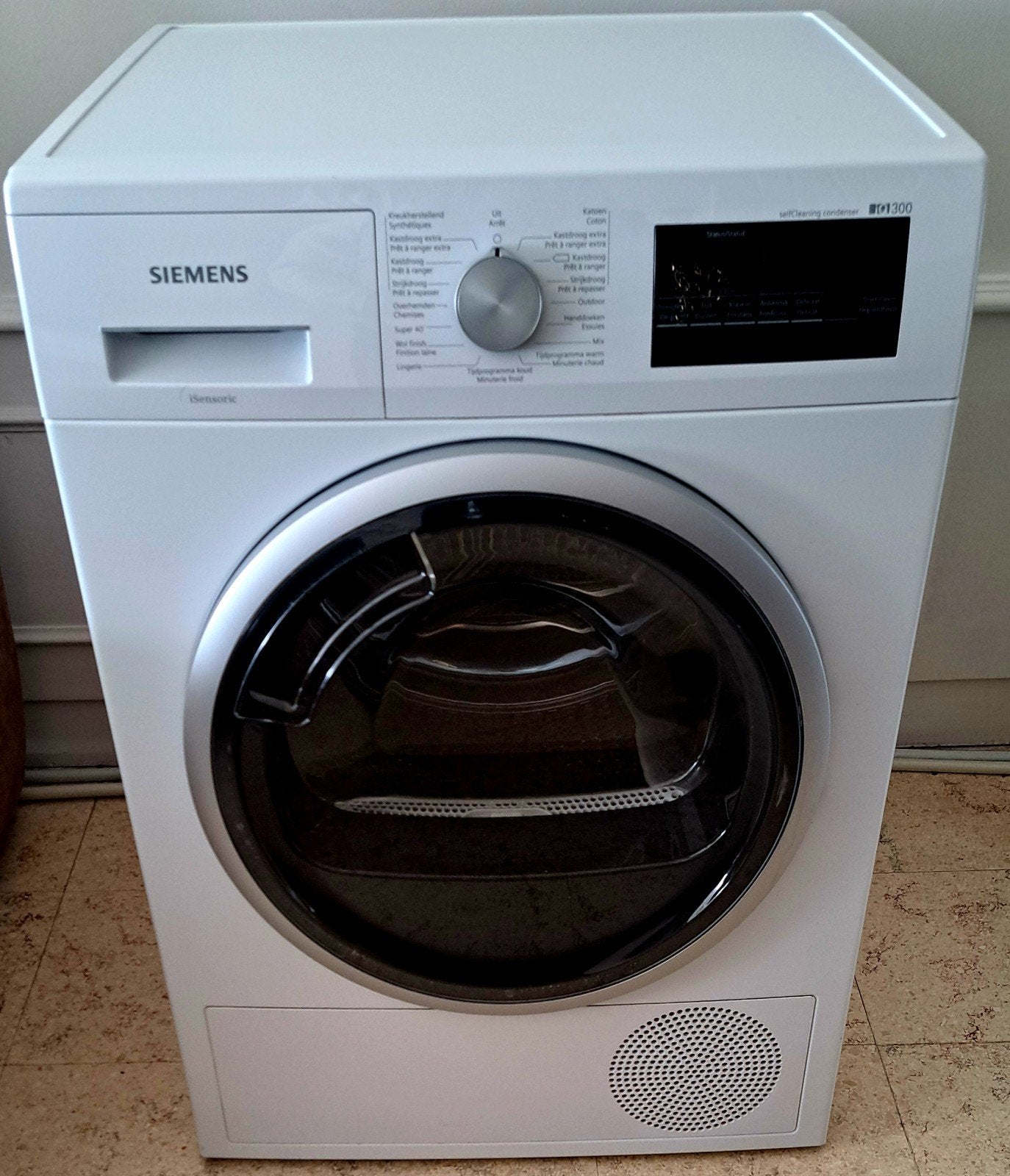 droogkast  Siemens iq300, Elektronische apparatuur, Droogkasten, Ophalen, Anti-kreukfase, 8 tot 10 kg, Zo goed als nieuw