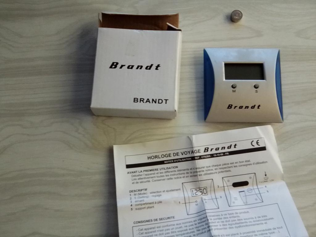 Réveil de voyage Brandt, Enlèvement ou Envoi, Neuf